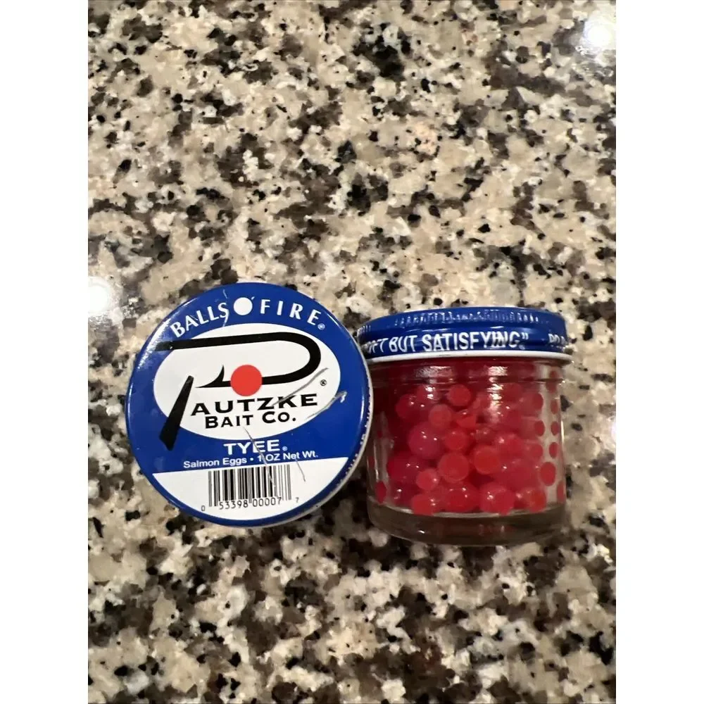 Lot Of 2 Pautzke Balls O Fire Salmon‎ Eggs Fishing Lures